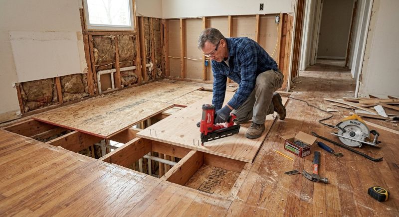 Floor Framing Replacement in Wilmington, NC